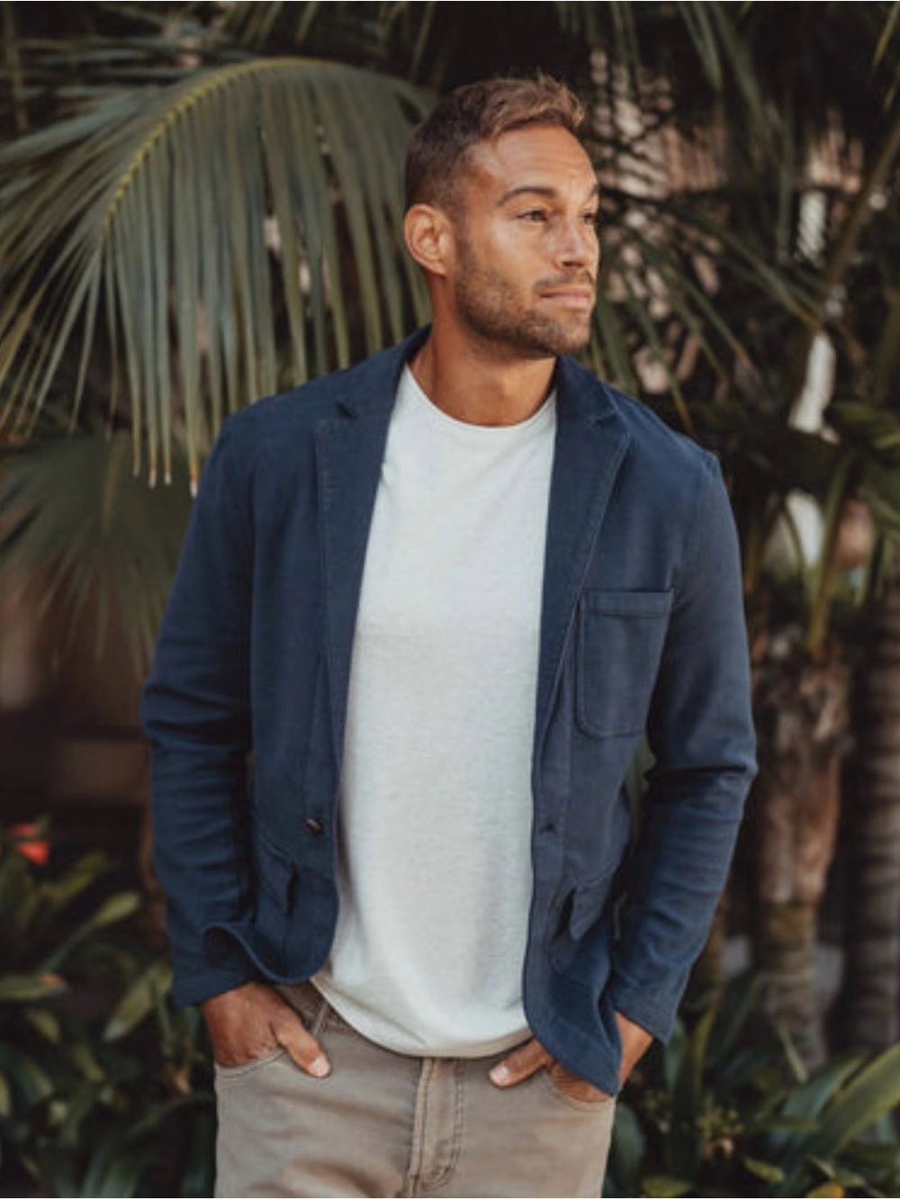 The Normal Brand Tailored Terry Blazer